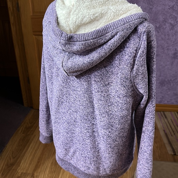 Fleece lined sweater jacket. Worn twice. Excellent condition. - Picture 3 of 4